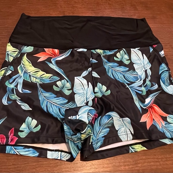 Swimsuit Racerback and Boy Short Bikini - Picture 5 of 9